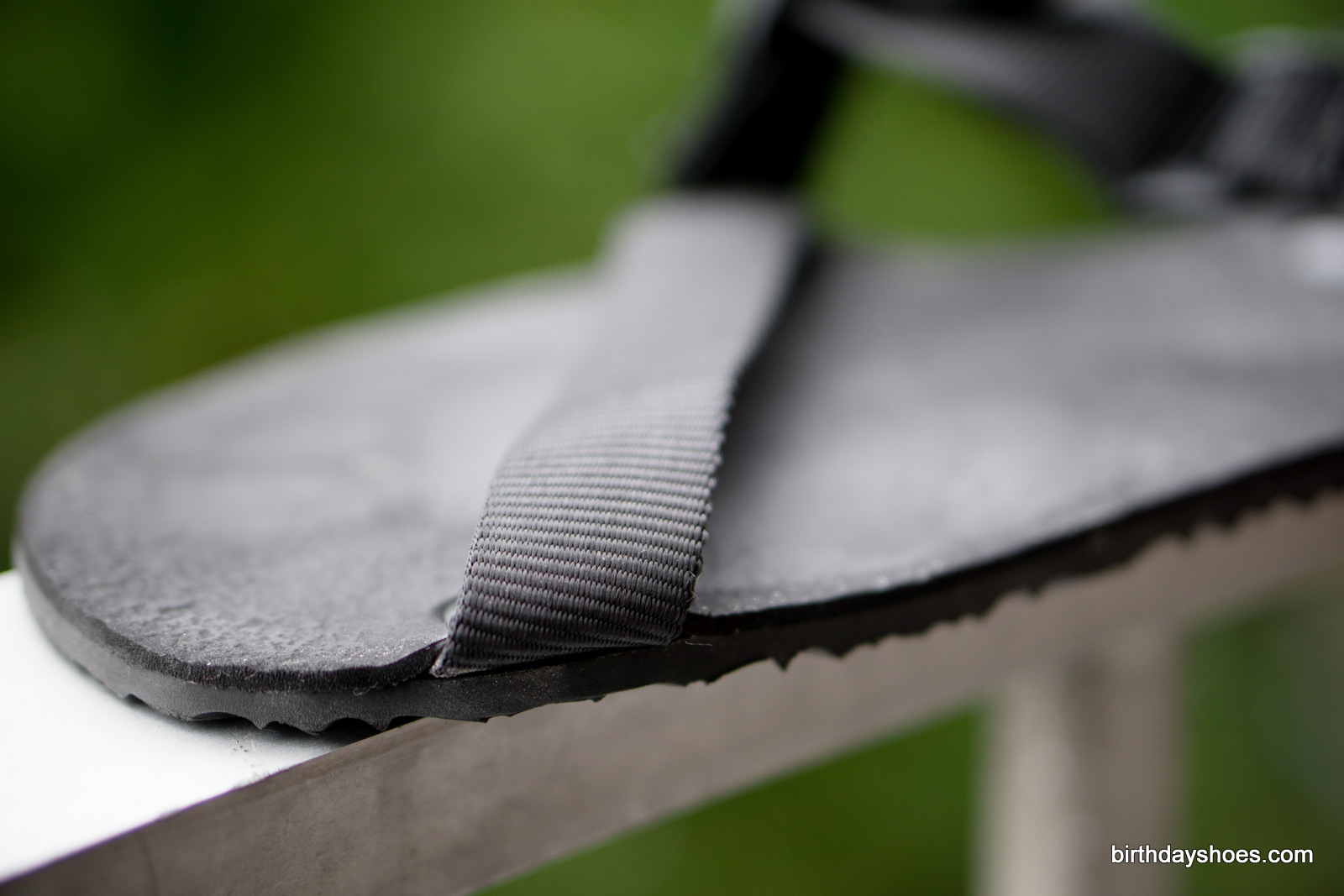 Note the 1mm EVA on top  compared to the rubber sole.