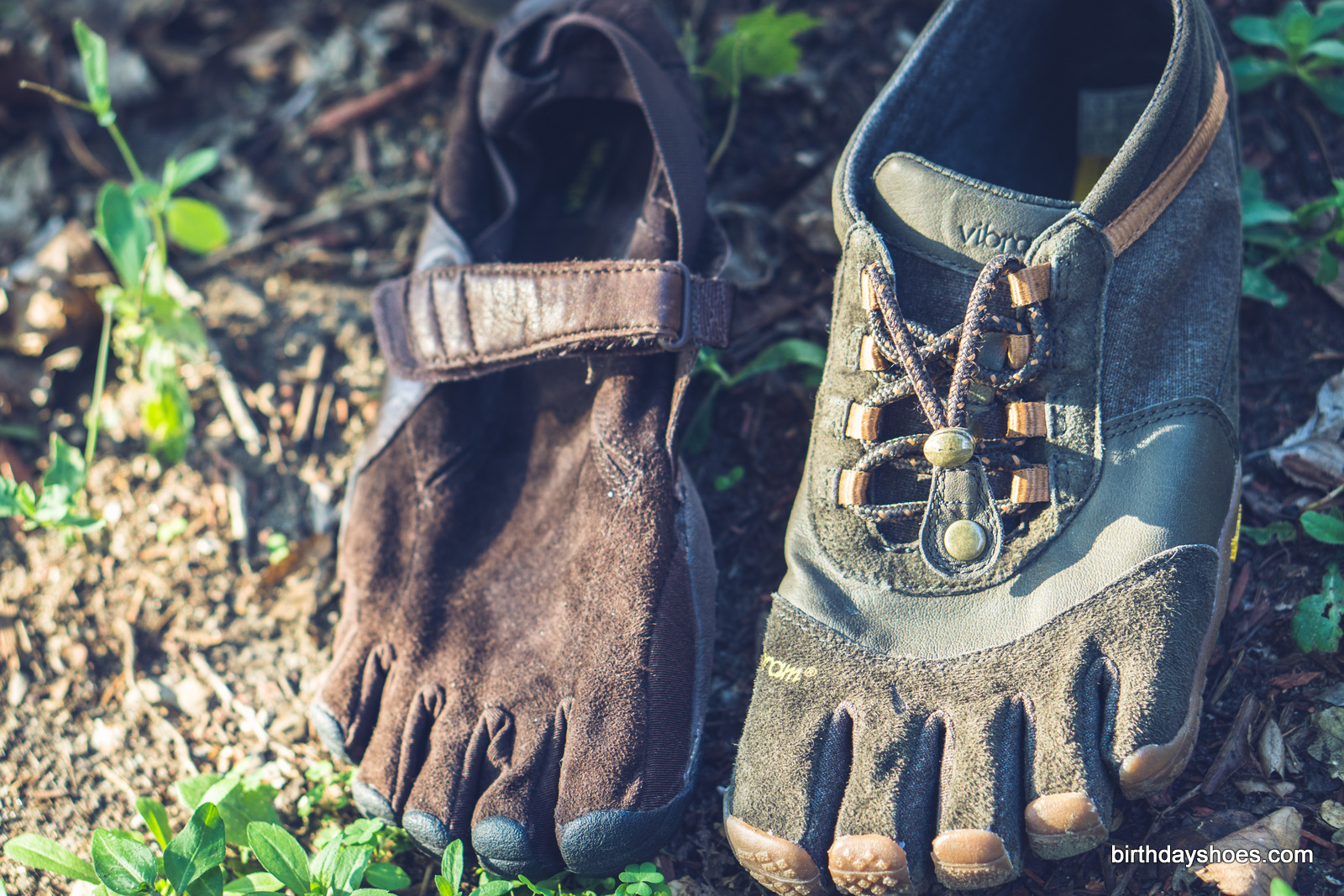 A side-by-side comparison of the old KSO Trek (left) and the new Trek Ascent LR (right). Note the more durable construction and the more adjustable strap system