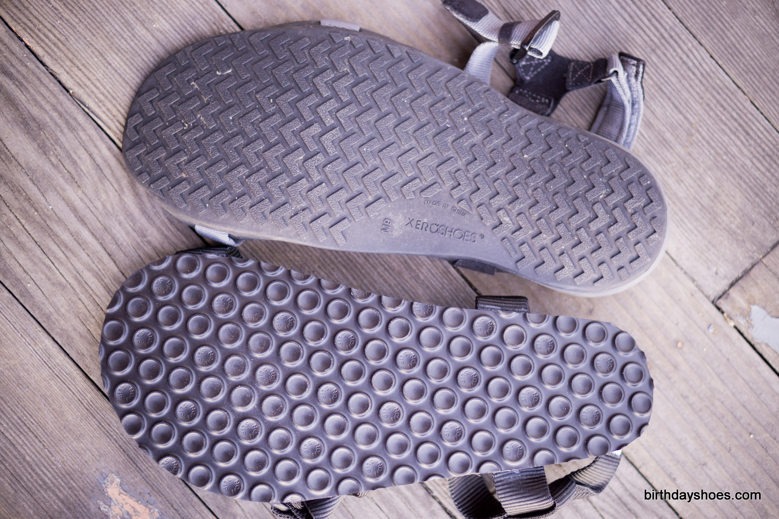 Z-Trek from Xero on top and Pah Tempe from Unshoes on bottom.