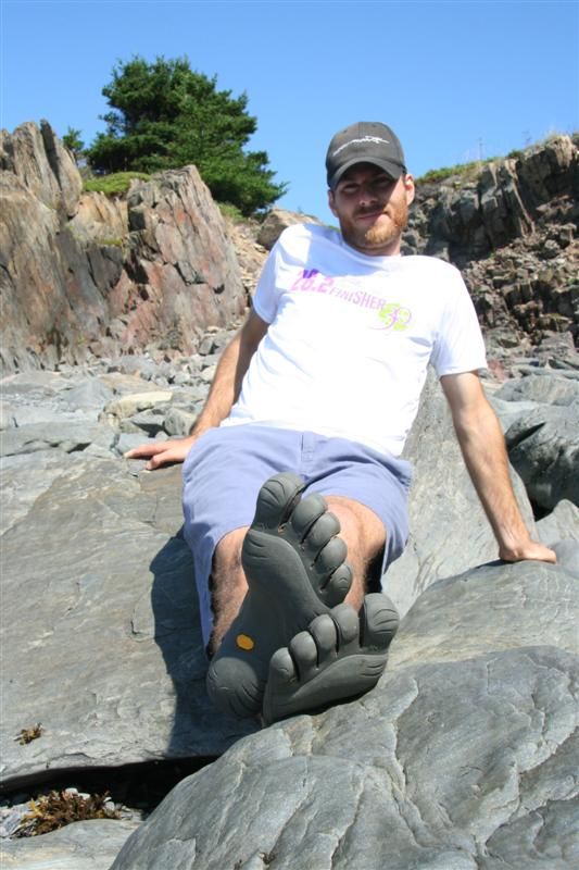 Hiking Eastern Newfoundland in Vibram Five Fingers Sprints