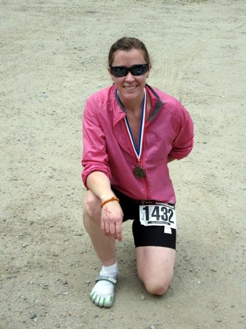 Becky Runs Blister Free in Her Bikilas