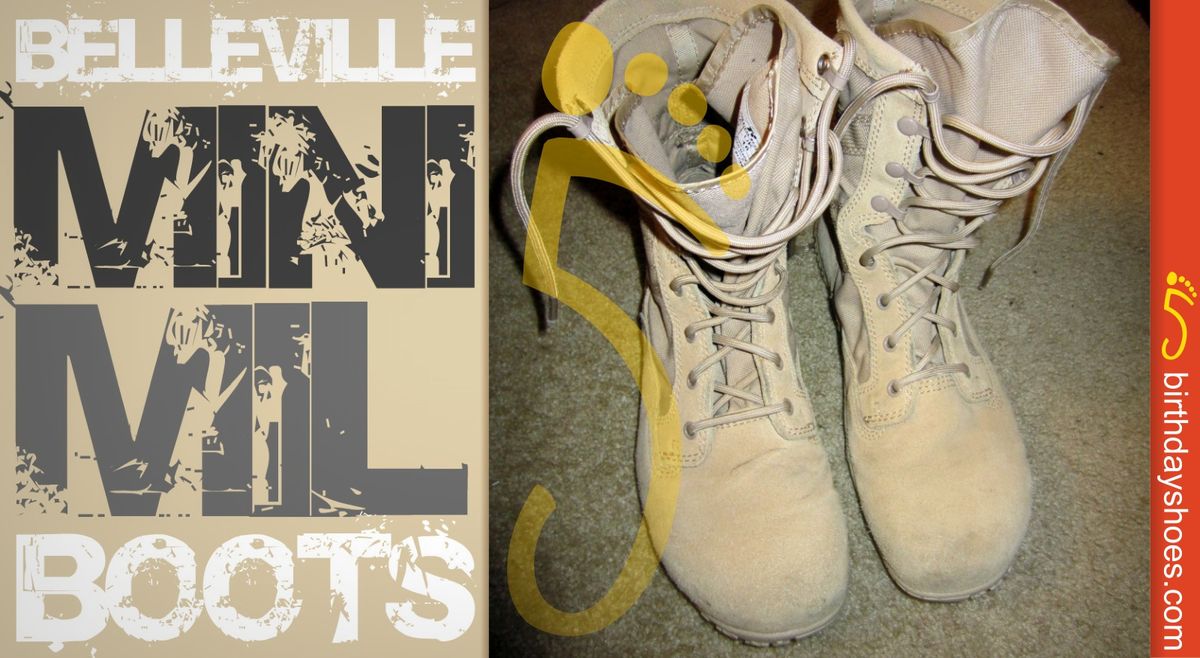 Belleville Mini-Mil Minimalist Boot Review
