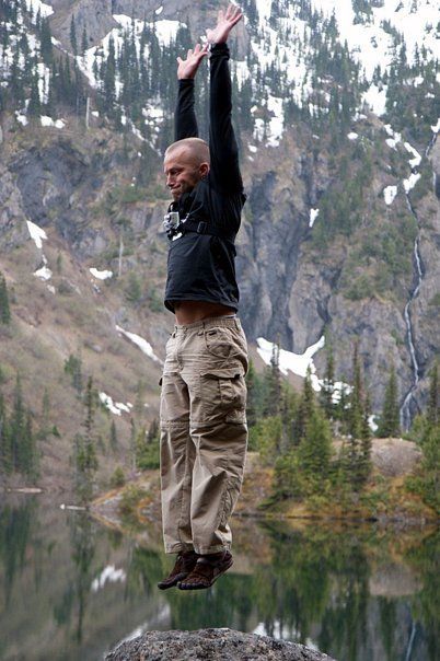 Outdoors  in the Pacific Nothwest with Vibram KSO Treks, Camping and Hiking