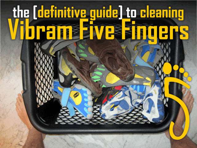 The Original Guide to Cleaning Vibram FiveFingers