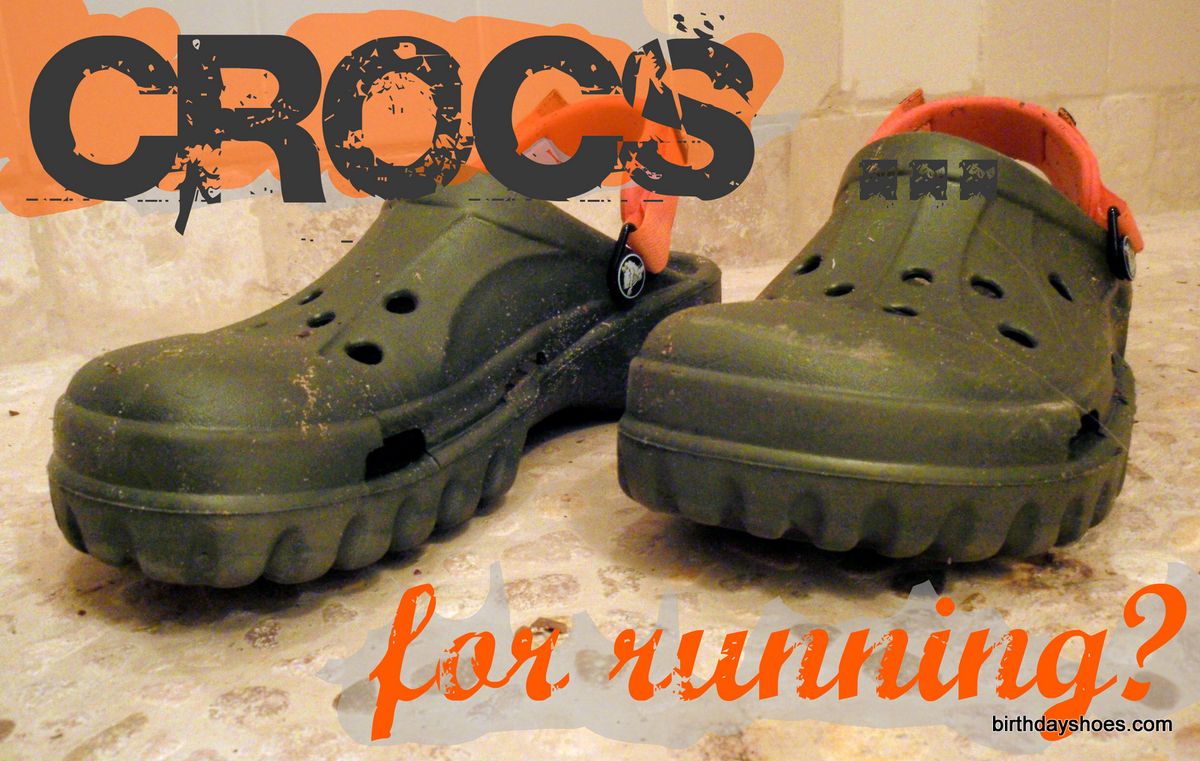 Running In Off Road Crocs™