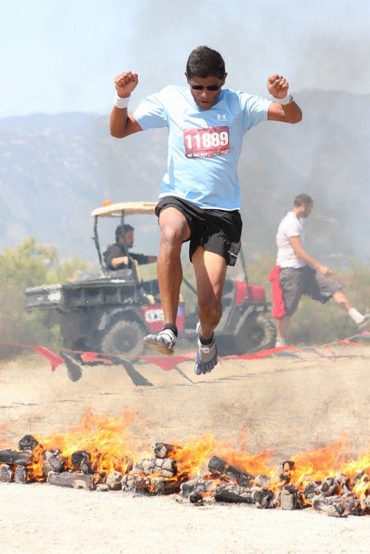 Vibram Five Fingers Fan Blazes a Trail in the Warrior Dash