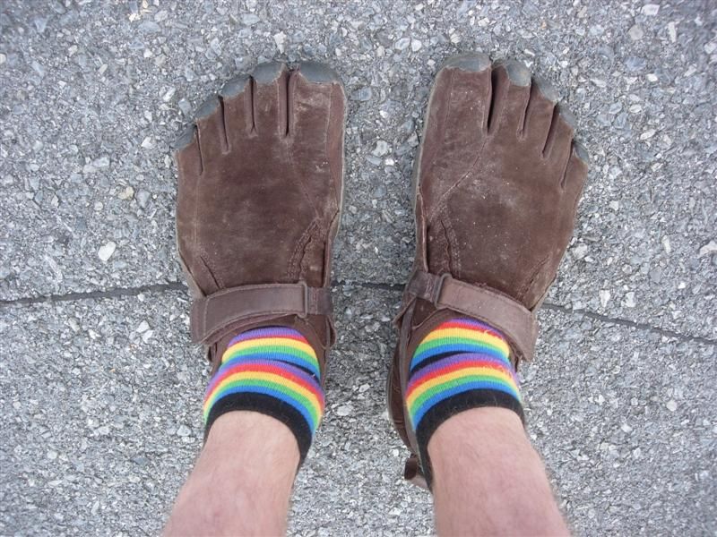 Juergs finishes Reading 50K in Five Finger KSO Treks