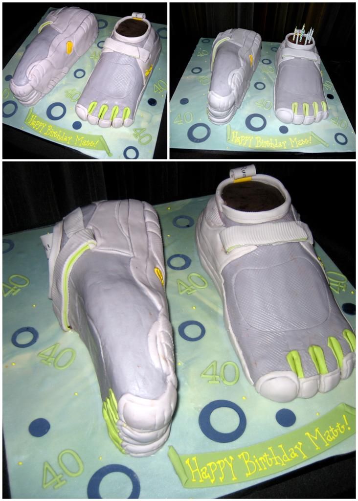 Matt's KSO Vibram Five Fingers Birthday Cake