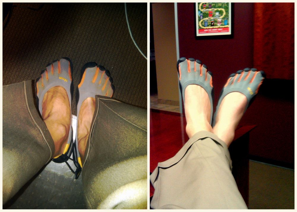 Ryan in Arizona heads to work in his Classic VFFs