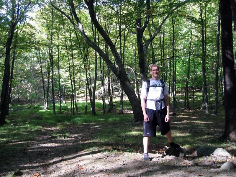 Ben and M-Cheezy Hiking Upstate New York in KSO Vibram Five Fingers