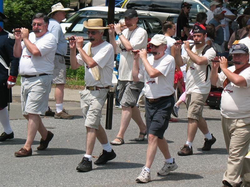 Brian Playing the Fife in Vibram Five Fingers