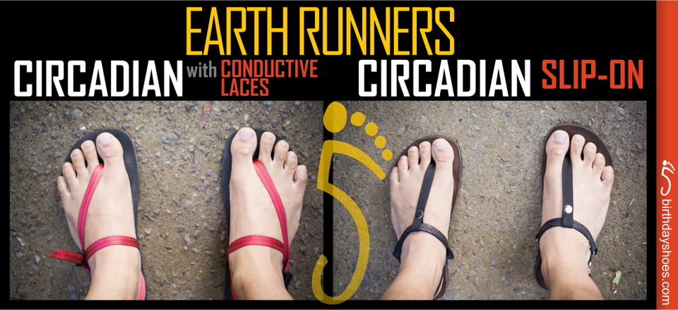 Review: Earth Runners Circadian with Conductive Laces and Circadian Slip-On