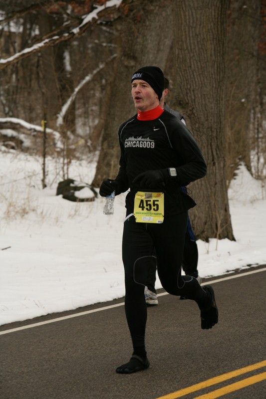 Ninja Runner Unable to Avoid Attention in Black KSO Vibrams