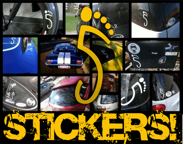 BirthdayShoes Logo Stickers