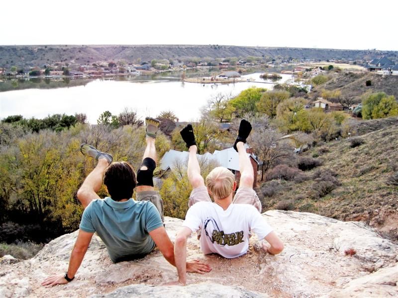 Josh and Barrett Hike Ransom Canyon