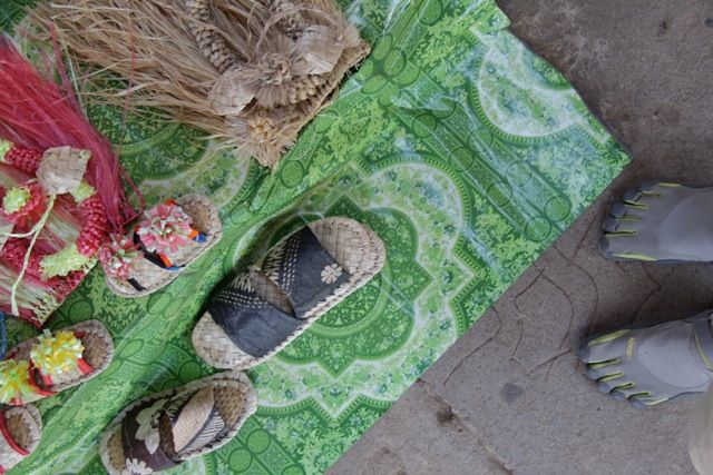 Kevin's FiveFingers in Fiji
