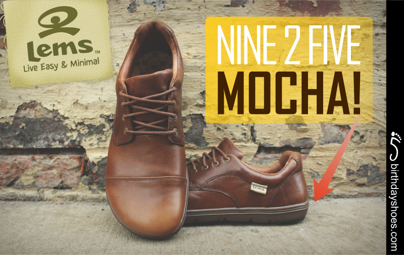 Lems Nine2Five Shoes Dress Up with Mocha!