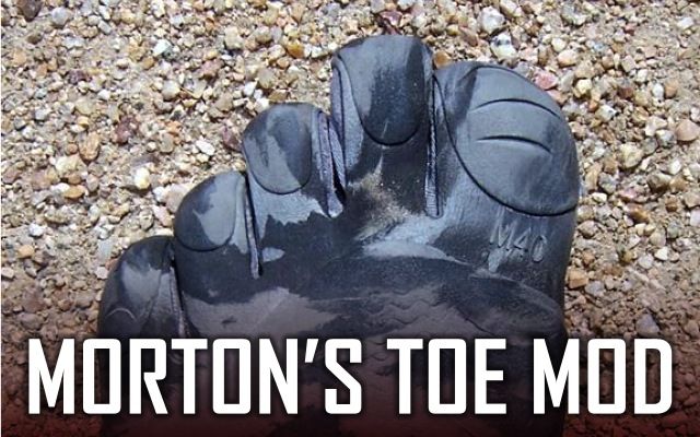 Got Morton's Toe?  Lengthen your Vibram Five Fingers' Second Toe with this Mod