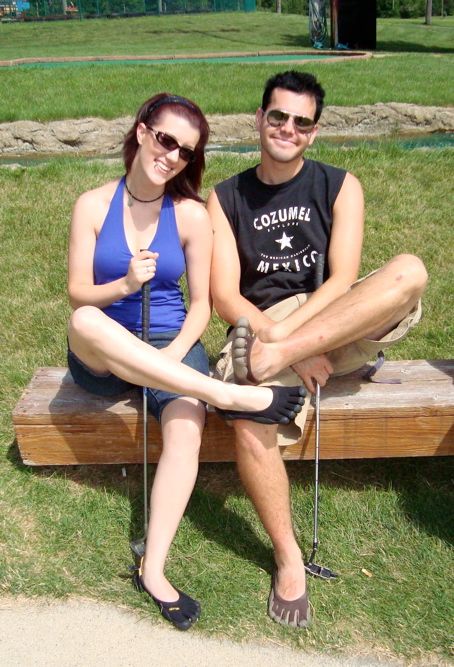 Sarah Dances and Putt-Putts in her Classic Vibram Five Fingers