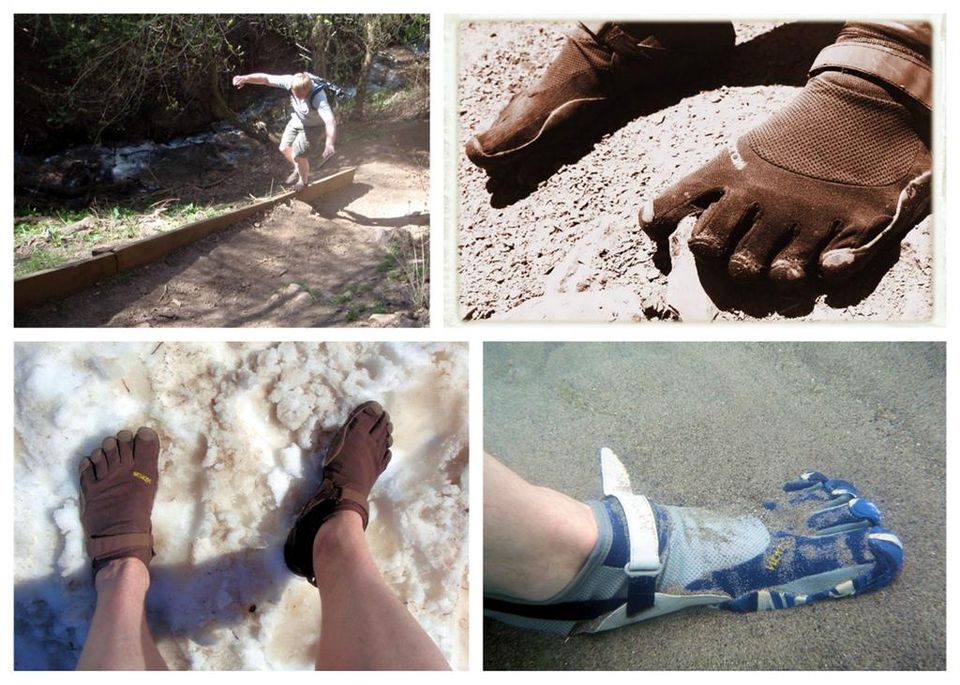P90X, Hiking, and Watersports in KSO Vibram Five Fingers