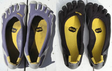 Something's Missing on these Vibram Five Finger Classics ...