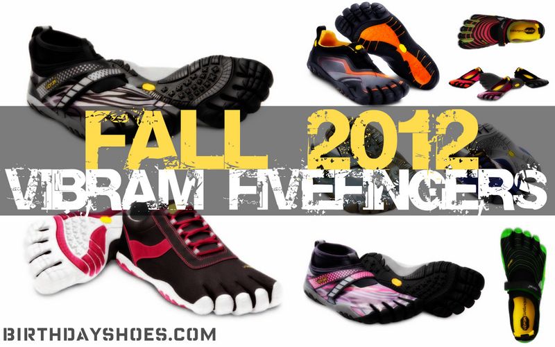 Water-Resistant Vibram FiveFingers for Fall 2012