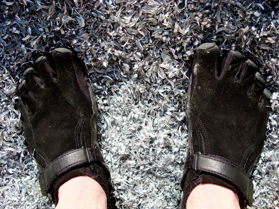 Real Men Wear Vibram Five Fingers