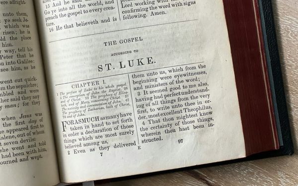 God’s Promise of a Savior (Luke 1:1-38)