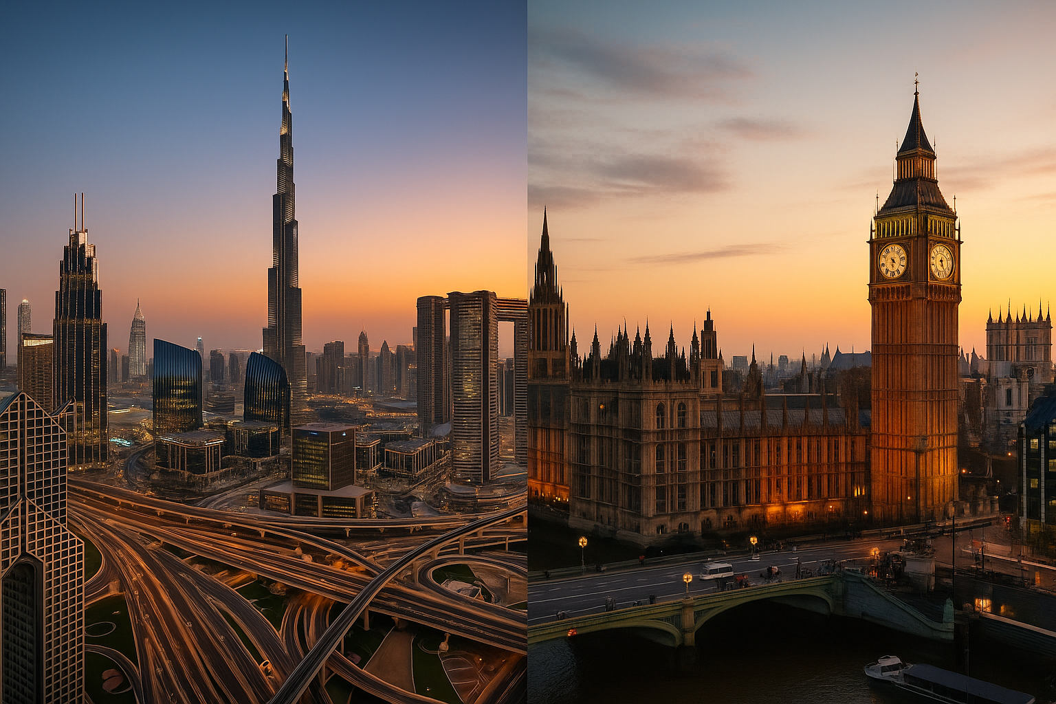 Where to Invest in 2025? A Deep Dive into New Build Property Markets in Dubai and London