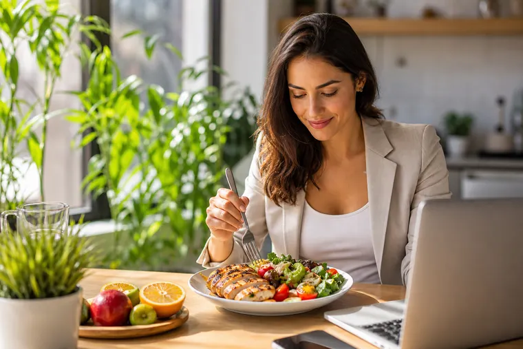 A qualidade da alimentação pode afetar a produtividade no trabalho