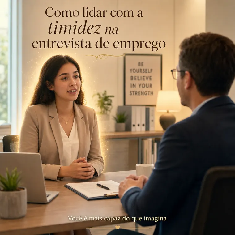 Como lidar com a timidez na entrevista de emprego
