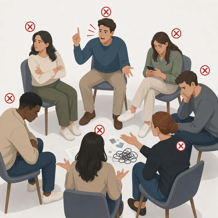 7 erros na dinâmica de grupo