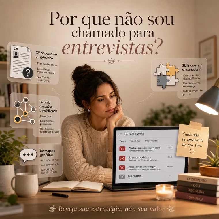 Por que não sou chamado para entrevistas?