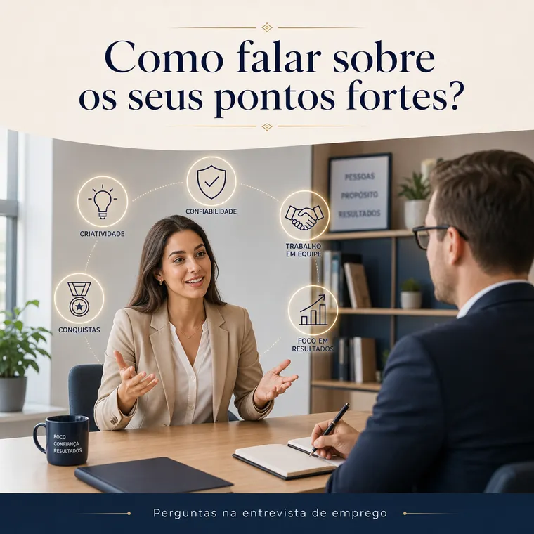 “Perguntas na entrevista de emprego” - Como falar sobre os seus pontos fortes?