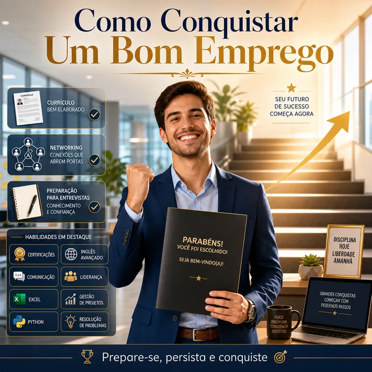 Como Conquistar Um Bom Emprego