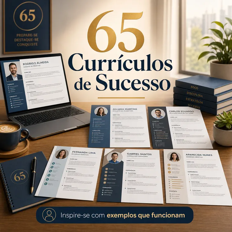 65 Currículos de Sucesso