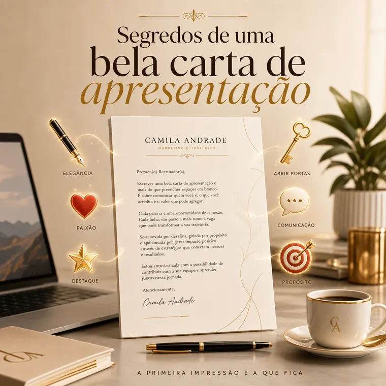 Segredos de uma bela carta de apresentação