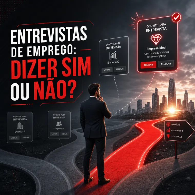 Devo dizer sim a todas as entrevistas de emprego?