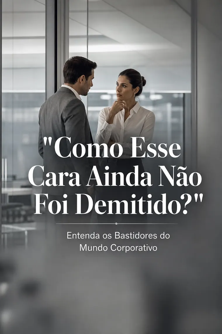"Como Esse Cara Ainda Não Foi Demitido?" Entenda os Bastidores do Mundo Corporativo