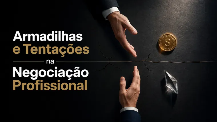 Armadilhas e tentações dificultam negociação profissional