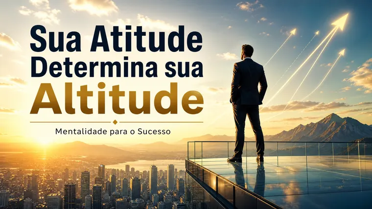 Sua atitude determina sua altitude