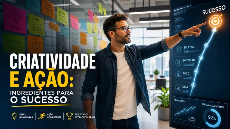Criatividade e ação: ingredientes para o sucesso