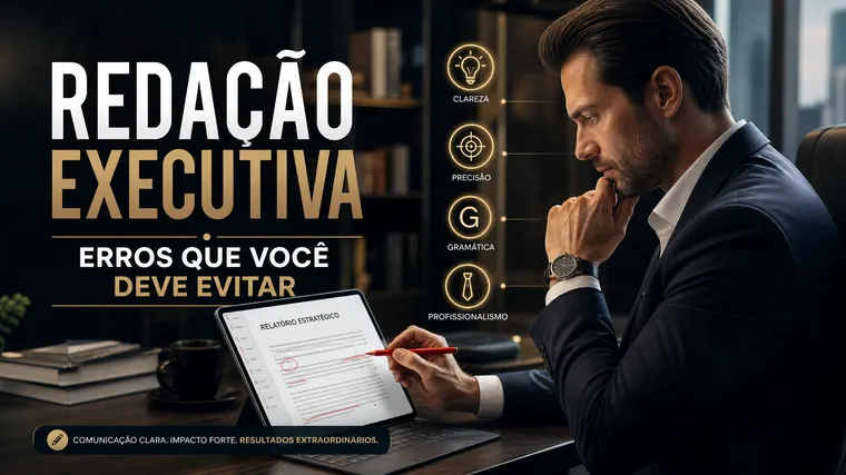 Erros que um executivo comete ao redigir mas não deveria cometer