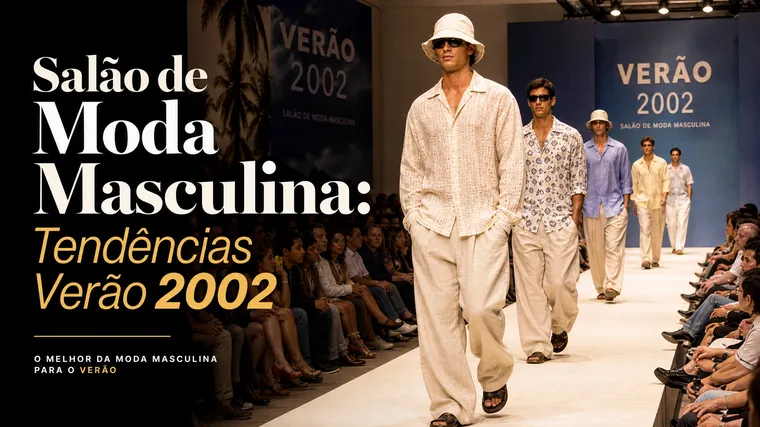 Salão de Moda Masculina exibe as tendências para o verão 2002