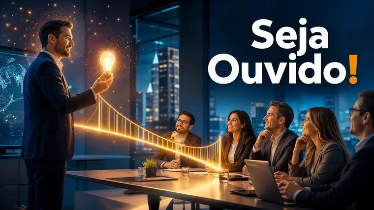 Seja ouvido! Como fazer o público comprar suas ideias