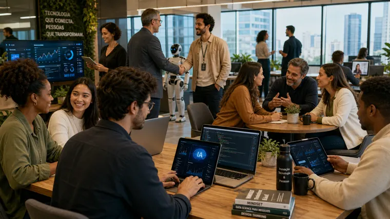 Profissionais "Híbridos": A união de técnica e sensibilidade humana.