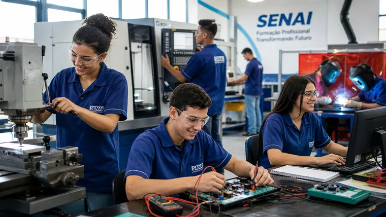 🔧 O mercado para técnicos: Por que o ensino médio profissionalizante voltou com tudo