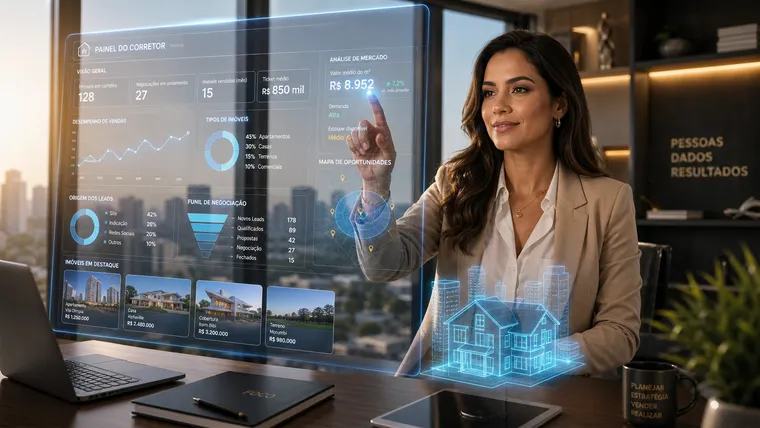 📊 Mercado Imobiliário 2026: A Carreira de Corretor de Dados