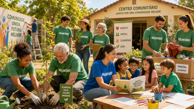 🌱 O Valor do Voluntariado no Desenvolvimento de Competências Humanas