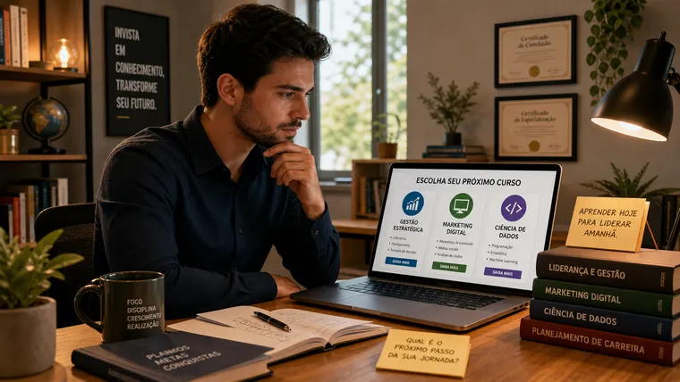 🎯 Como Escolher o Seu Próximo Curso de Especialização